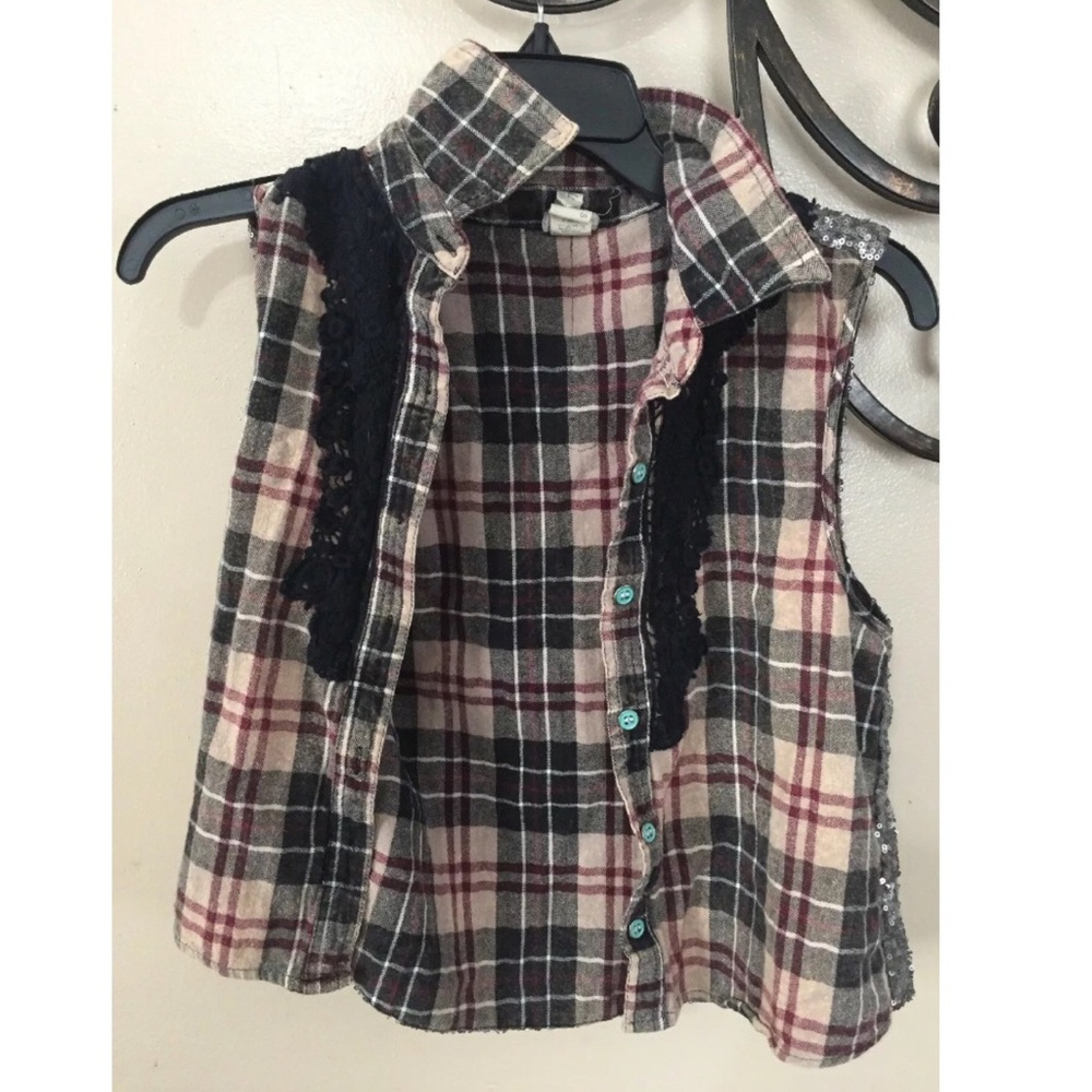 GIMMICKS BY BKE VEST SPARKLE SMALL